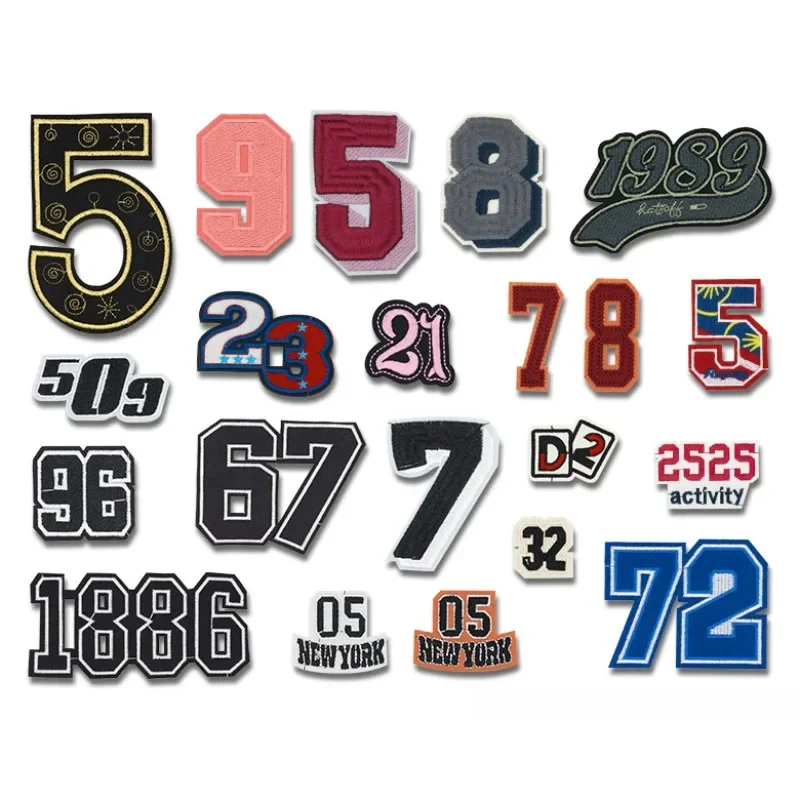 

Digital Embroidery, Computer Embroidery Label Clothing Decoration Patch Clothing Accessories Patch Bag Personalized Patch Cloth