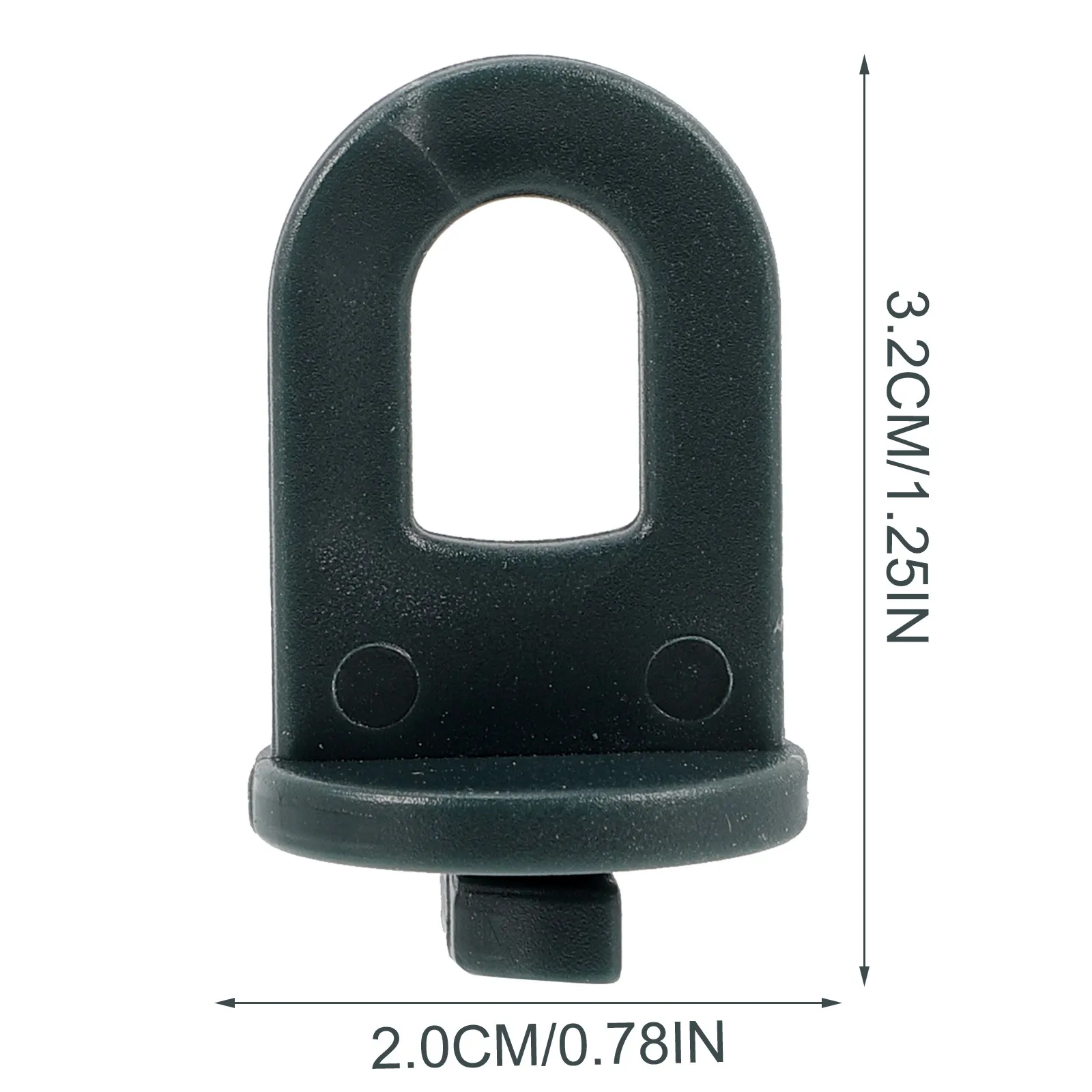 50Pcs Greenhouse Fixing Hooks Premium Plastic Plant Pot Hangers Easy Install Roof Track Hanging Clips for Shade Net