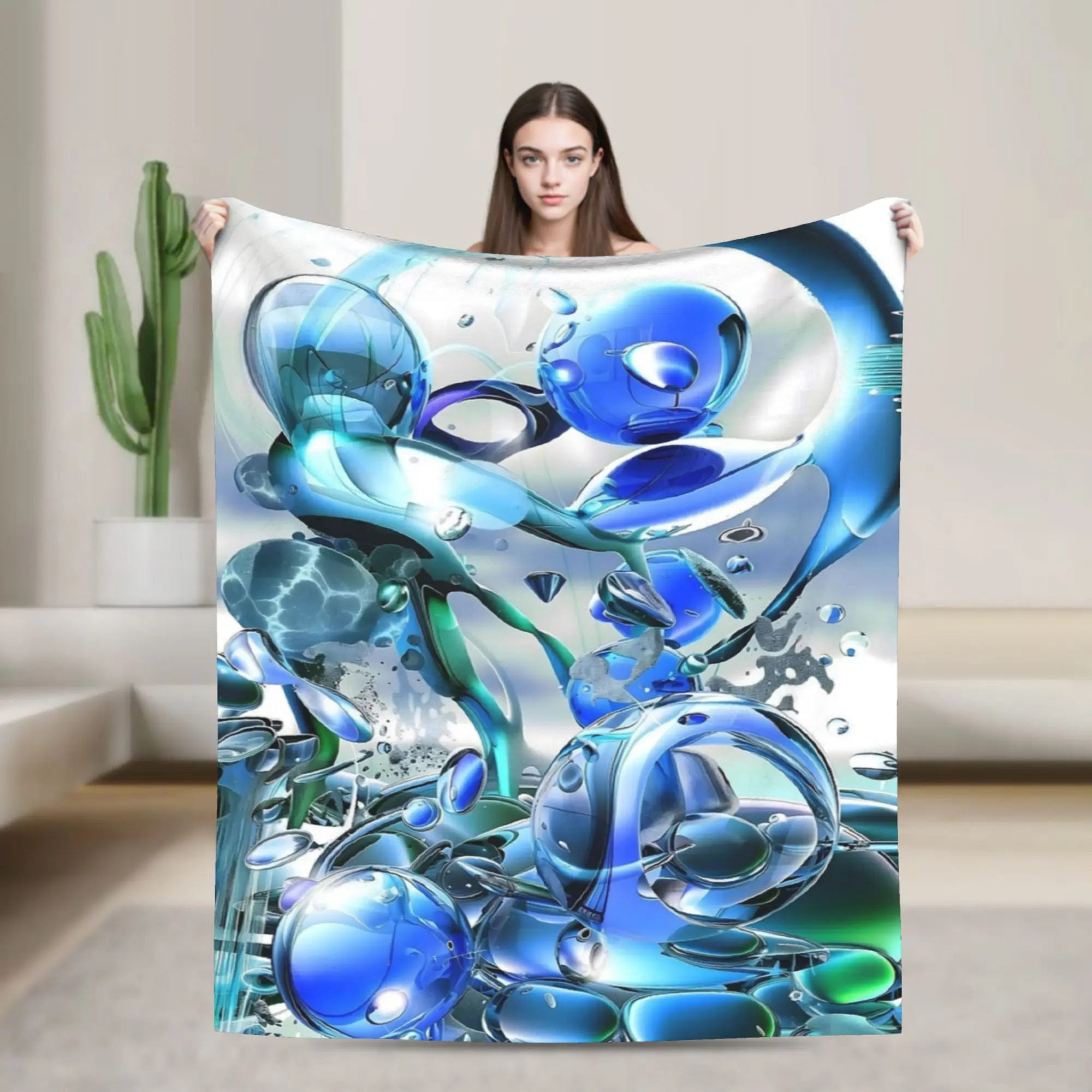 Embrace Love- Frutiger Aero Inspired Art Blankets Velvet  Warm Throw Blankets for Bedding Couch Bed Rug