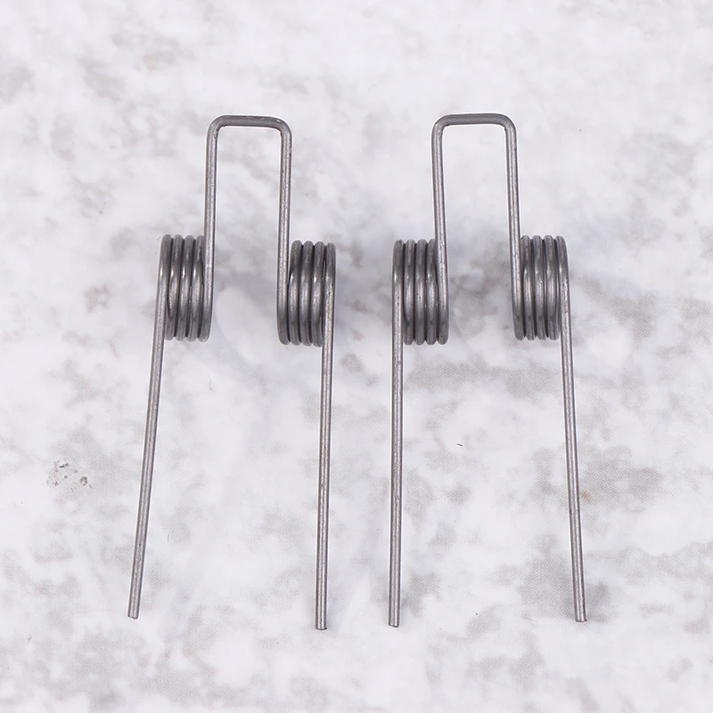 2Pcs Double Torsion Spring 1.1 Wire Diameter 10.5mm Outside Diameter Strong Torsional Spring 1.1*10.5 Widely Used