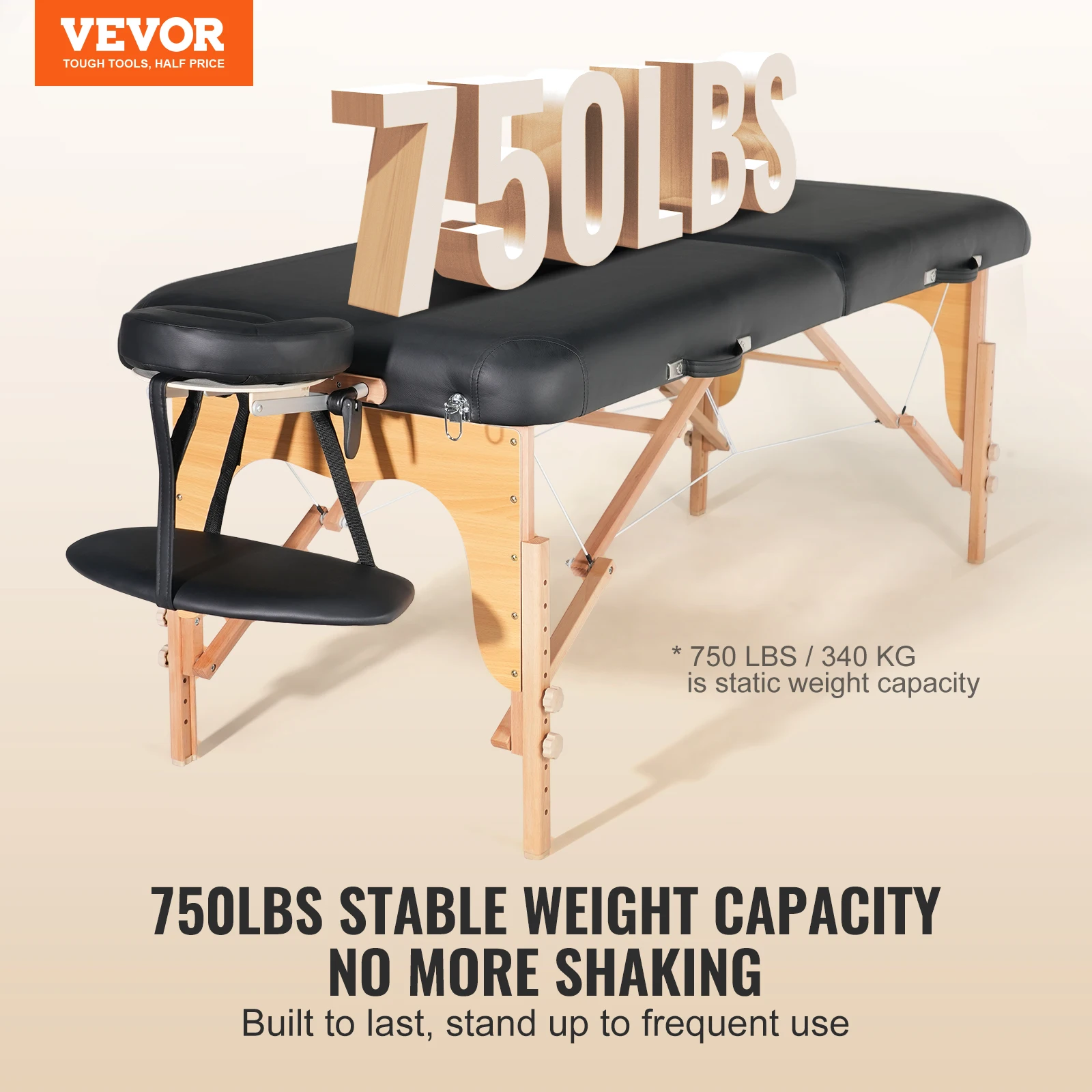 VEVOR Professional Wide Massage Table 30\