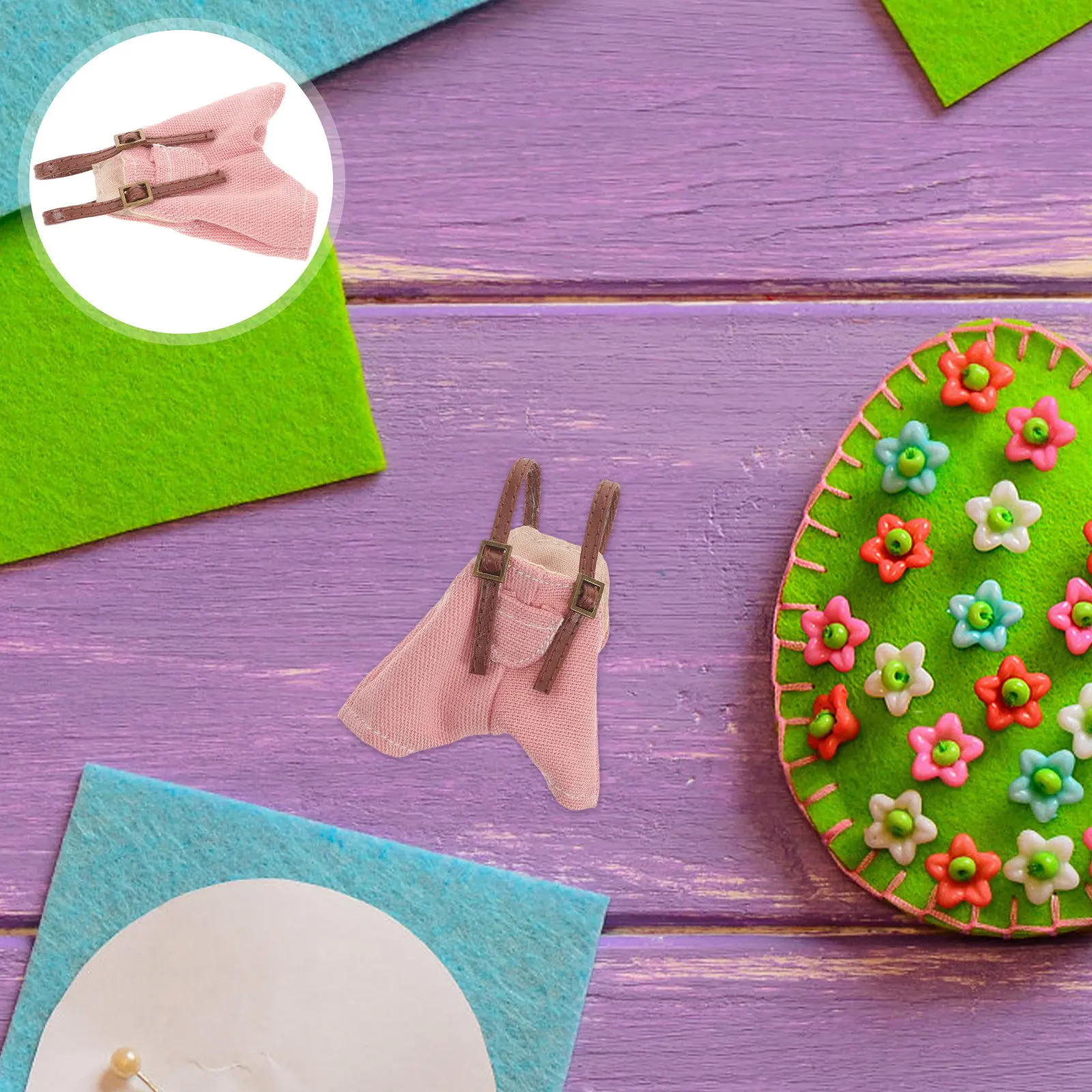 

Удобные мягкие комбинезоны-брюки для миниатюрных фигурок: аксессуары для ролевых игр, творчества и повседневного использования