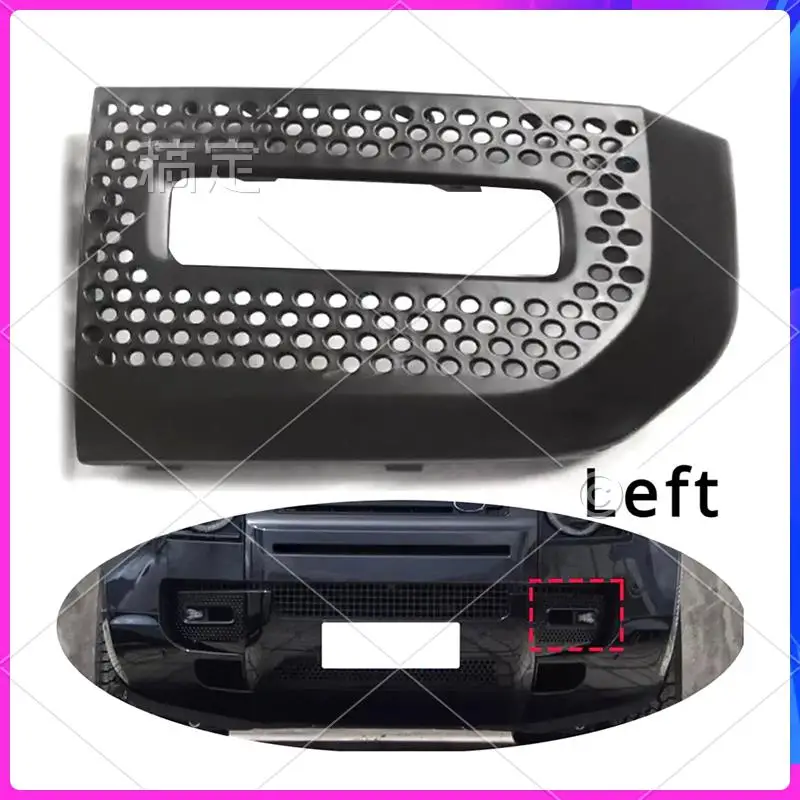 

AR-Front Bumper Fog Light Cover Grille For Land Rover Defender L663 90 110 130 2020-2023
