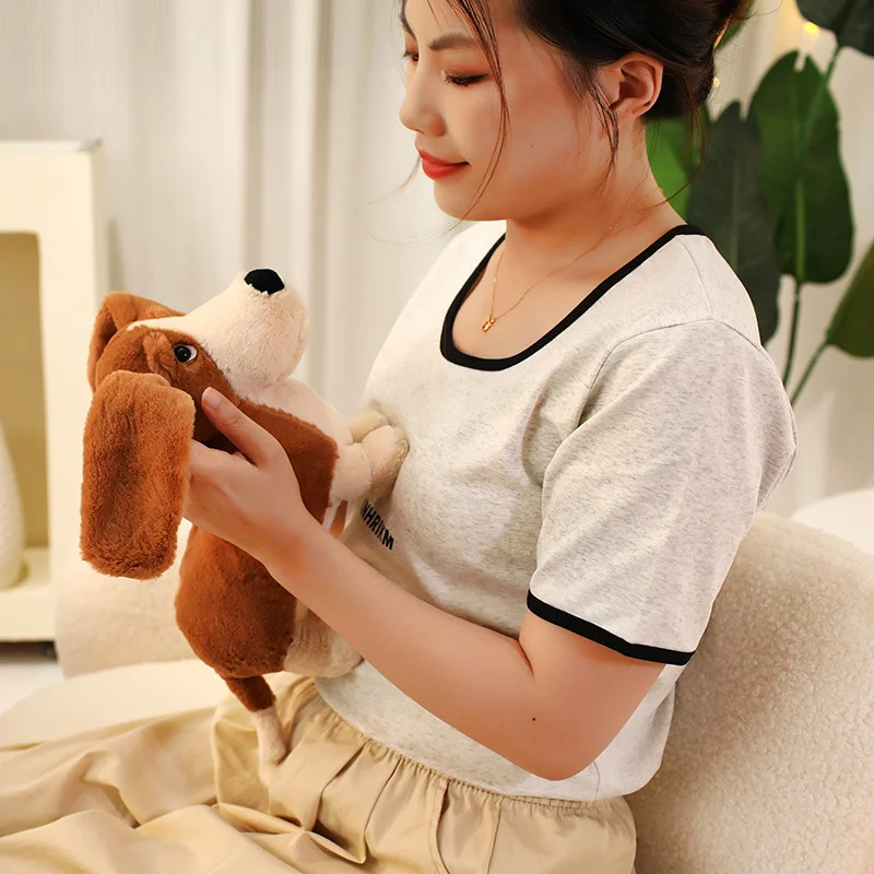 30cm Szpikulca Piesek Wędka Pluszowa Zabawka Miękka Maskotka Dekoracja Domu