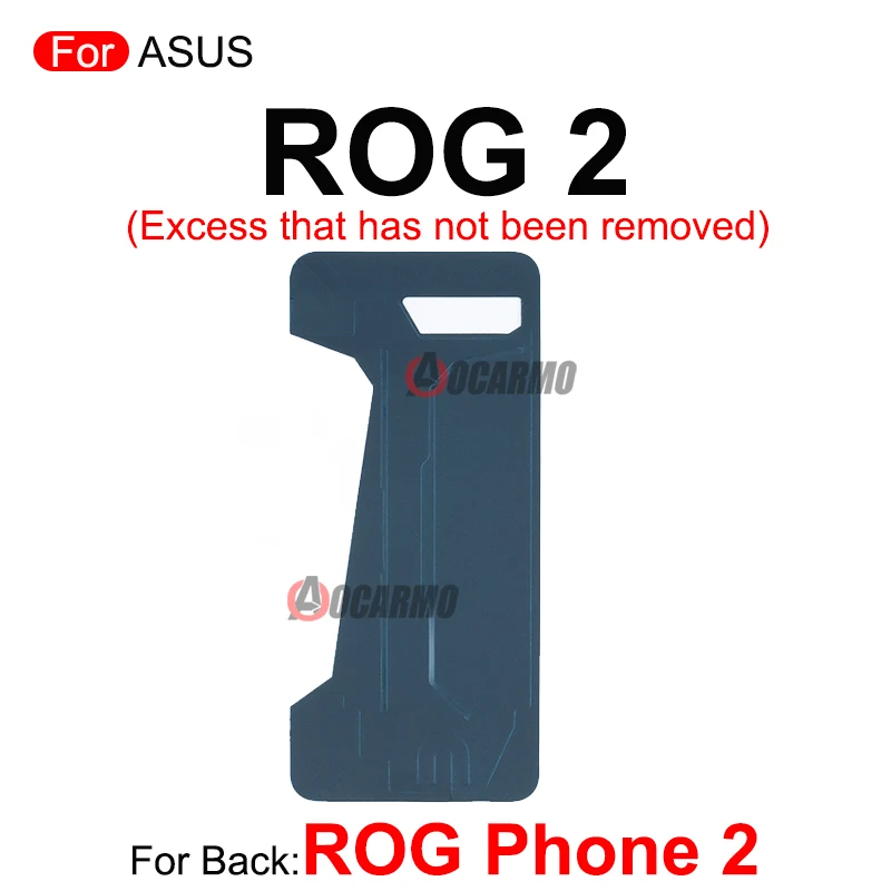 Back Cover Adhesive For ASUS ROG Phone 2/ROG 3/ROG 5 5s Pro Rear Sticker Glue Tape ZS660KL ZS600KL ZS673KS