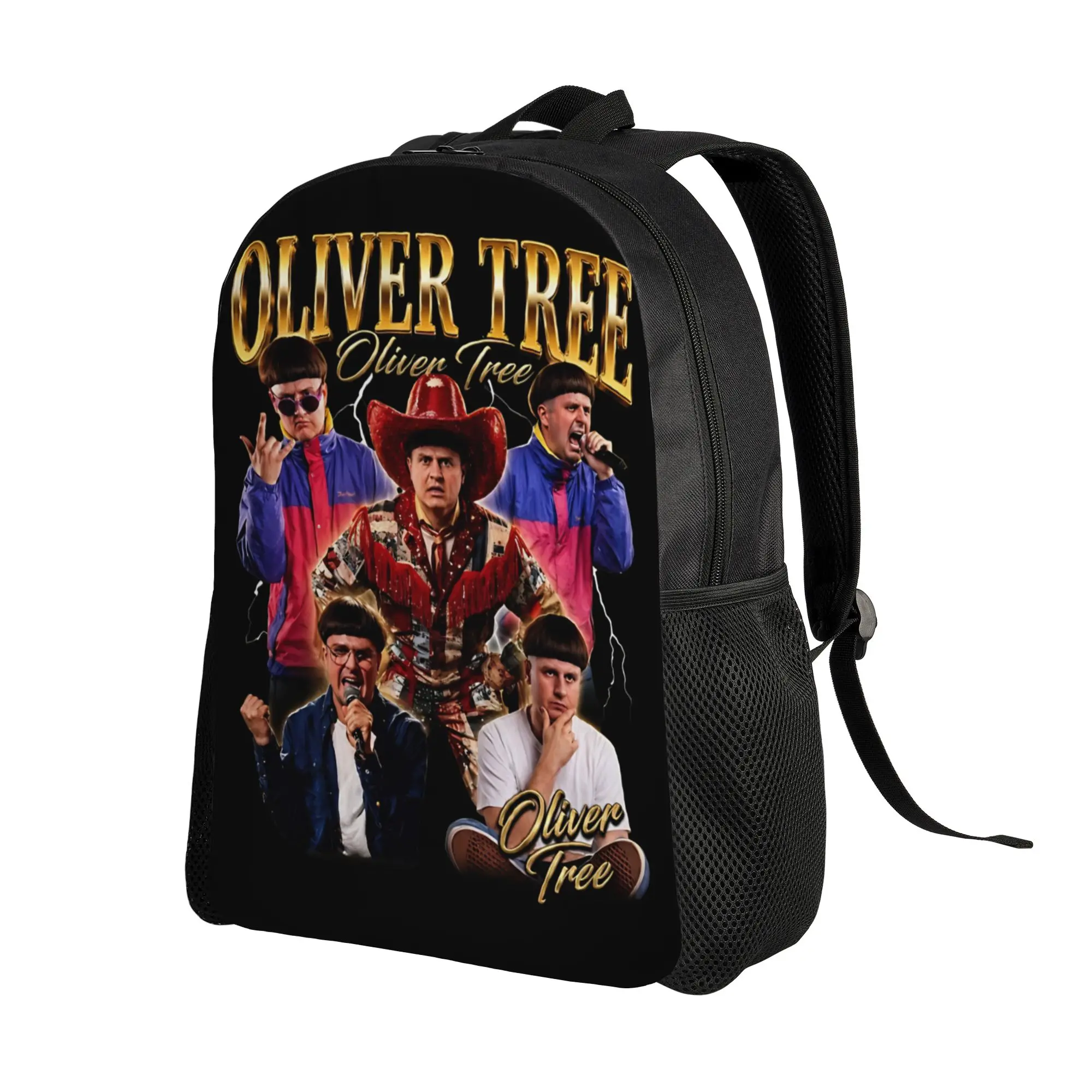 Oliver Tree Rest In Peace 1993 to 2026 Memorial Backpack High School Business Daypack Laptop Computer Canvas Bags Lightweight