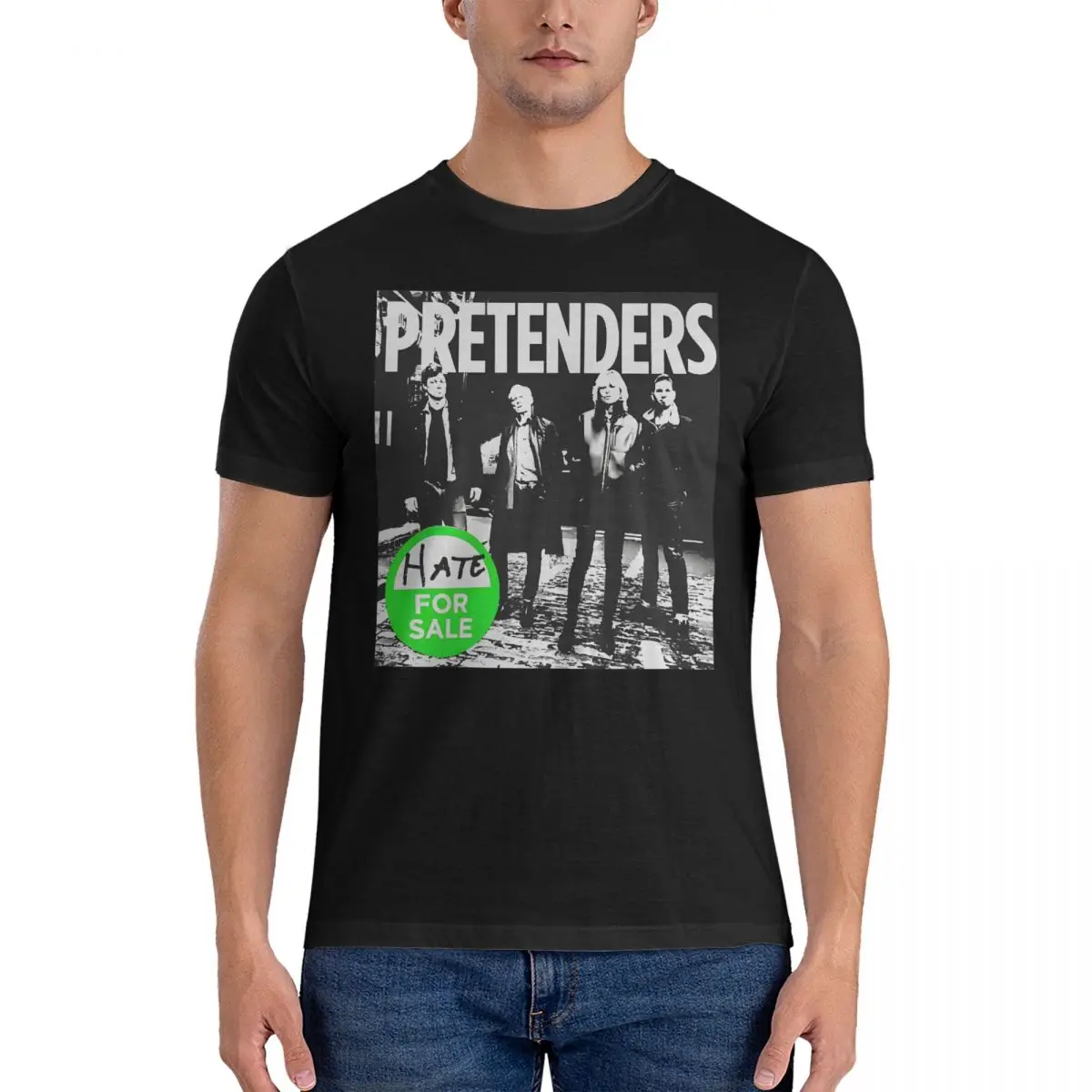 Men Hate For Sale T Shirts The Pretenders Cotton Clothes Funny Short Sleeve O Neck Tees Graphic T-Shirts