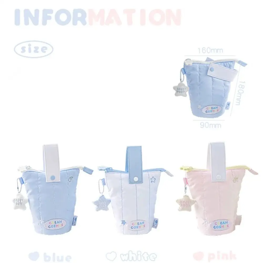 مقلمة ملونة عصرية متعددة الوظائف ذات سعة عالية حقيبة أقلام محمولة للطلاب #6