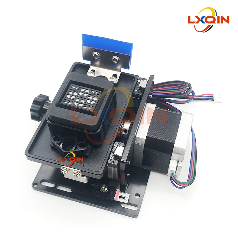 

Маленькая укупорочная станция LXQIN для печатающей головки XP600/DX5/4720/I3200/i1600, укупорочный принтер с одной головкой, сборка, автоматический подъем