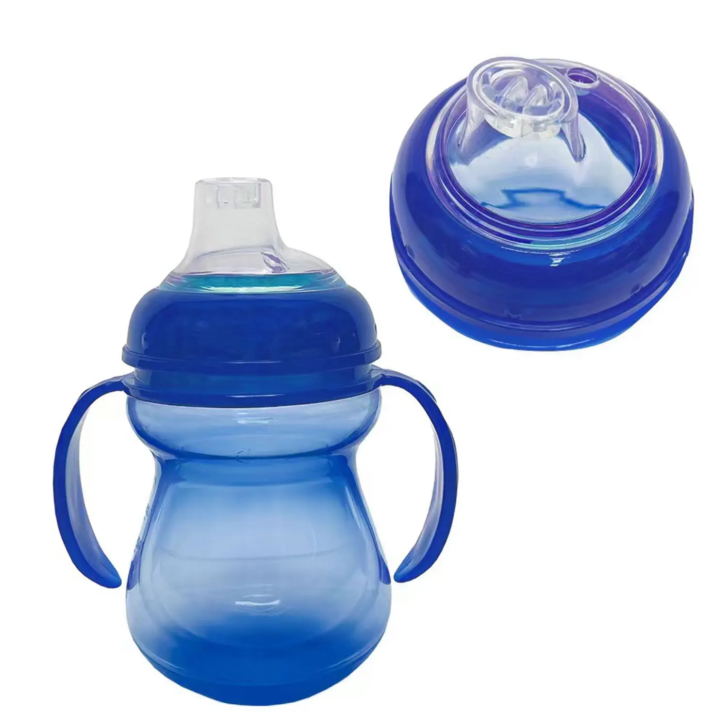 Ultra wide mouth pp baby baby duckbill cup leak-proof anti-choking children\'s direct drinking learning cup training water cup