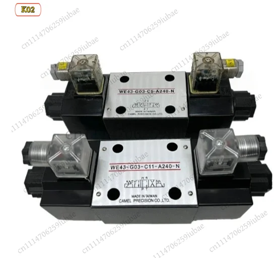 WE43-G03-C5-A240-N Hydraulic Solenoid Valve, Directional Control Valve for Cutting Press