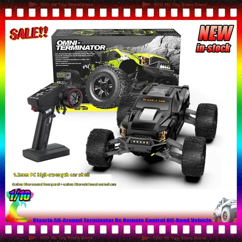Nouveau 1:10 Rlaarlo All-Around Terminator Rc télécommande tout-terrain véhicule Simulation alliage Miniature modèle personnalisé jouets cadeaux