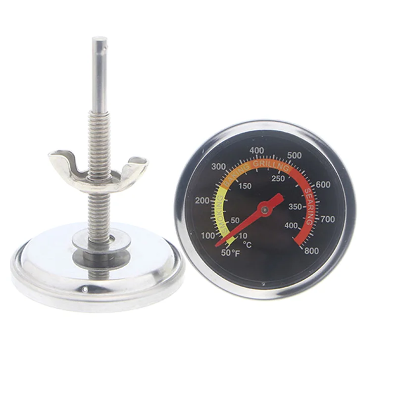 Instant Read Oven Thermometer for Kitchen Home Baking Household Cooking Temp Gauge 0-400℃ BBQ Smoker Grill Thermometer