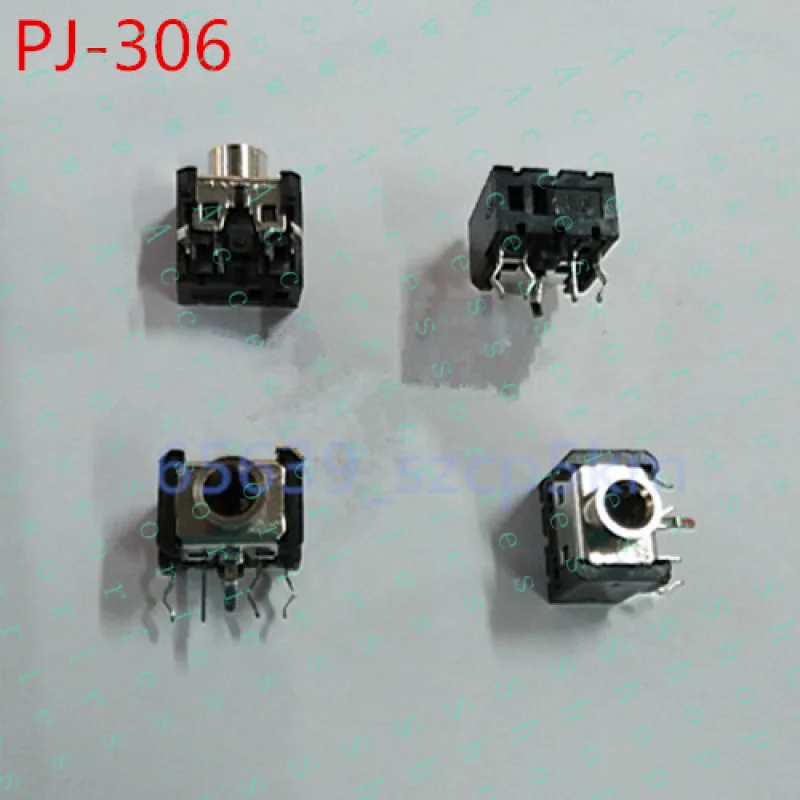 PP+ 10Pcs 3.5mm Female Audio Connector 5 Pin DIP Stereo Headphone Jack PJ-306