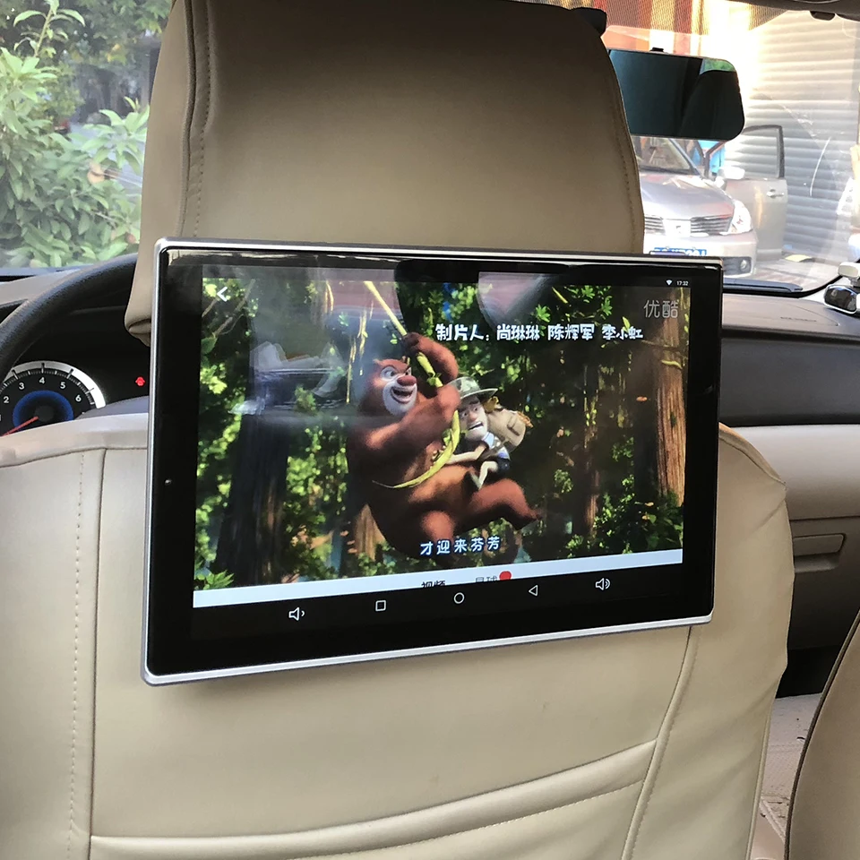 11.8 inch Car Headrest TV Tablet 4K Android 12 IPS Touch Screen 8 Core Seat back Monitor Player For Infiniti QX50 QX60 QX70 QX80