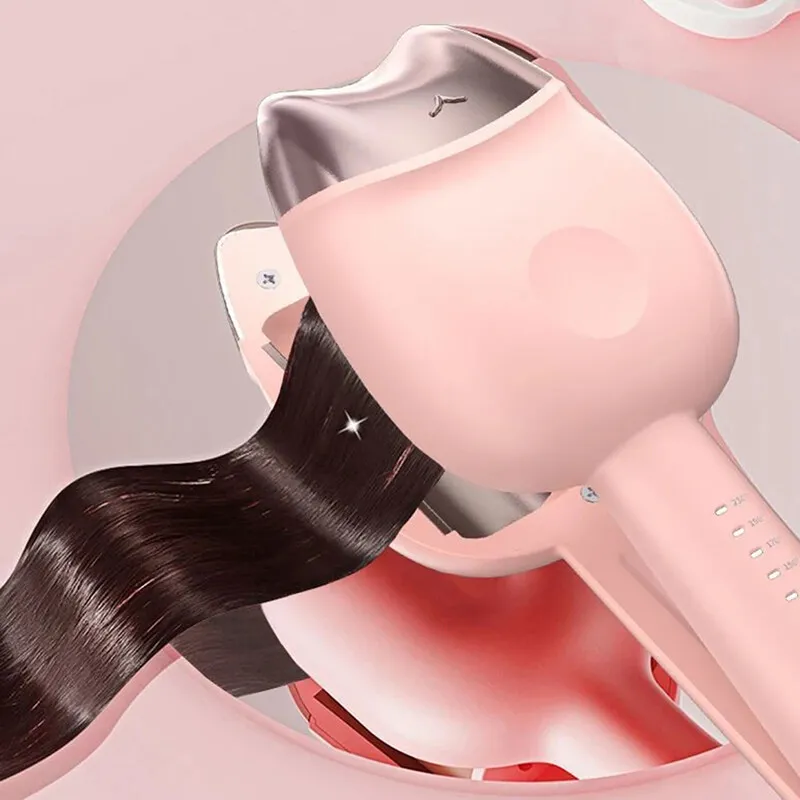 Egg roll curling iron 32mm wool curl lazy perm artifact water ripple wave large curl mini anti-perm splint