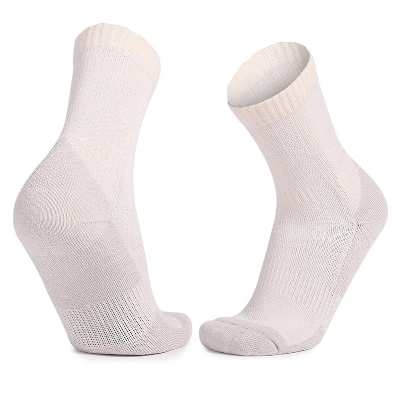 Nuevos calcetines cálidos de lana merina, cómodos calcetines cortos de Trekking, control de olores, antideslizantes, calcetines de esquí al aire libre para correr