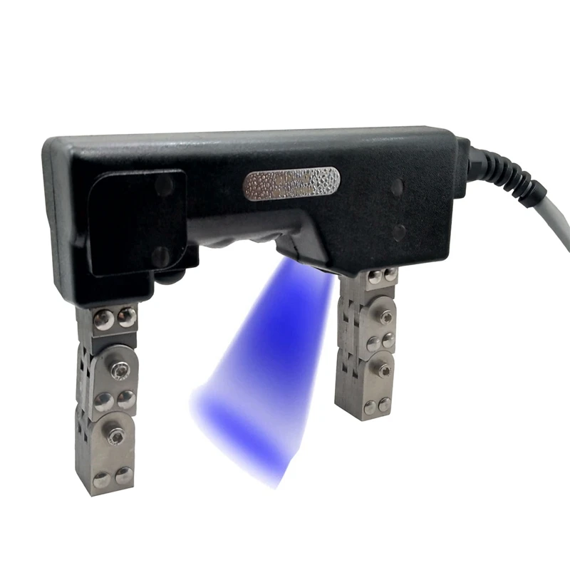 HY-2 AC/DC detector de falhas de partículas magnéticas portáteis Detector de falhas de metal de jugo eletromagnético com ângulo de guia inclinado iluminado