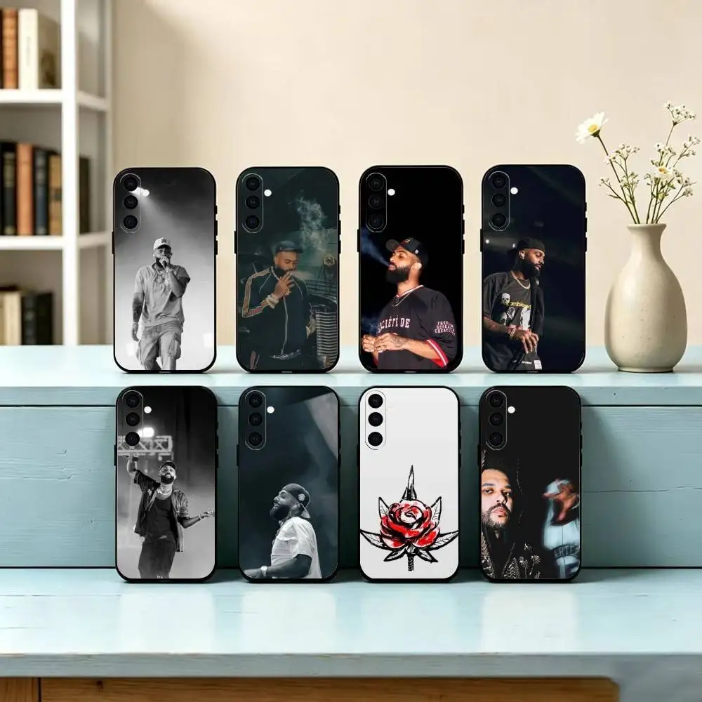 E-Eladio Carrion DON KBRN Phone Case Black Silicone Soft For Samsung Galaxy A73,A72,A71,A70,A53,A52,A51