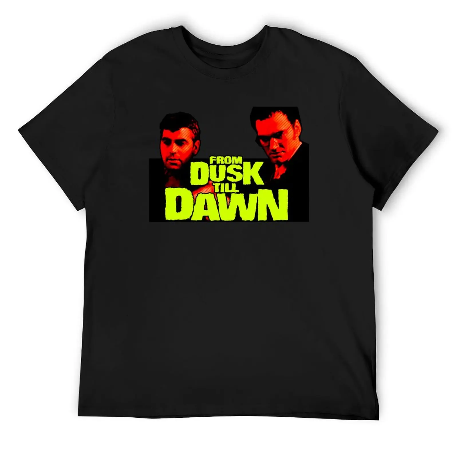 

Футболка From Dusk Till Dawn, роскошная мужская дизайнерская корейская модная винтажная одежда, мужские футболки с рисунком в стиле хип-хоп