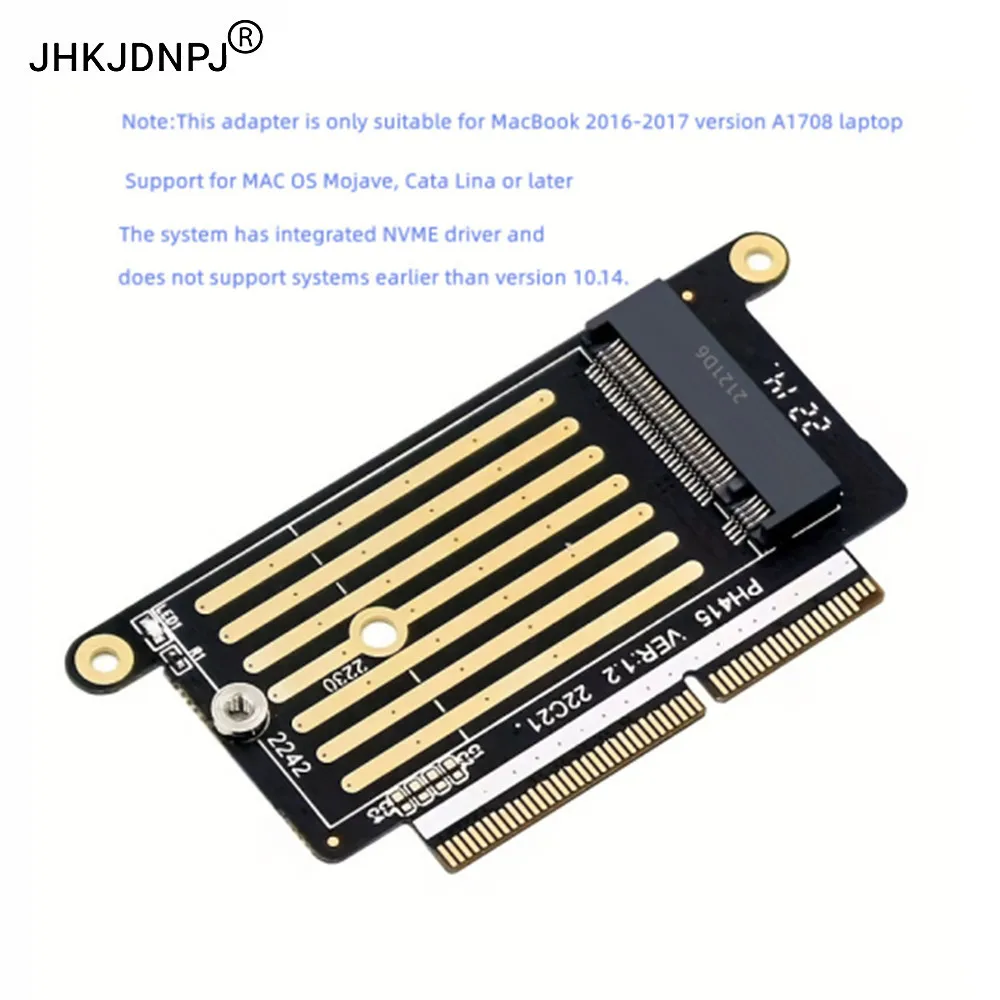 NGFF M.2 PCIe NVME SSD Adapter Card for 2013~2015 A1465 A1466 Pro A1398 A1502 A1419