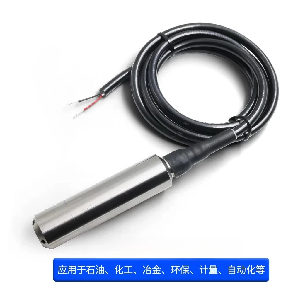 Input Type Integrated Liquid Level Transmitter 4-20mA Hydrostatic Water Level Tank Liquid Level Gauge Sensor RS485 Communication
