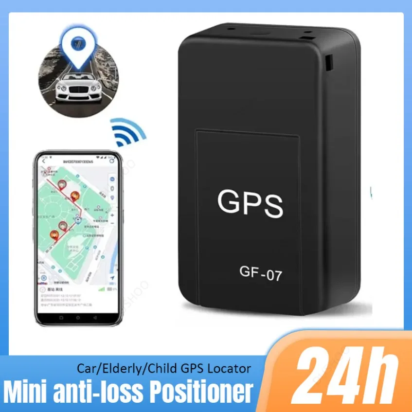 

Mini Car GF-07 GPS Auto Tracker Real Time Tracking Anti Theft Car Anti Lost Locator Strong Magnetic Mount SIM Message Positioner
