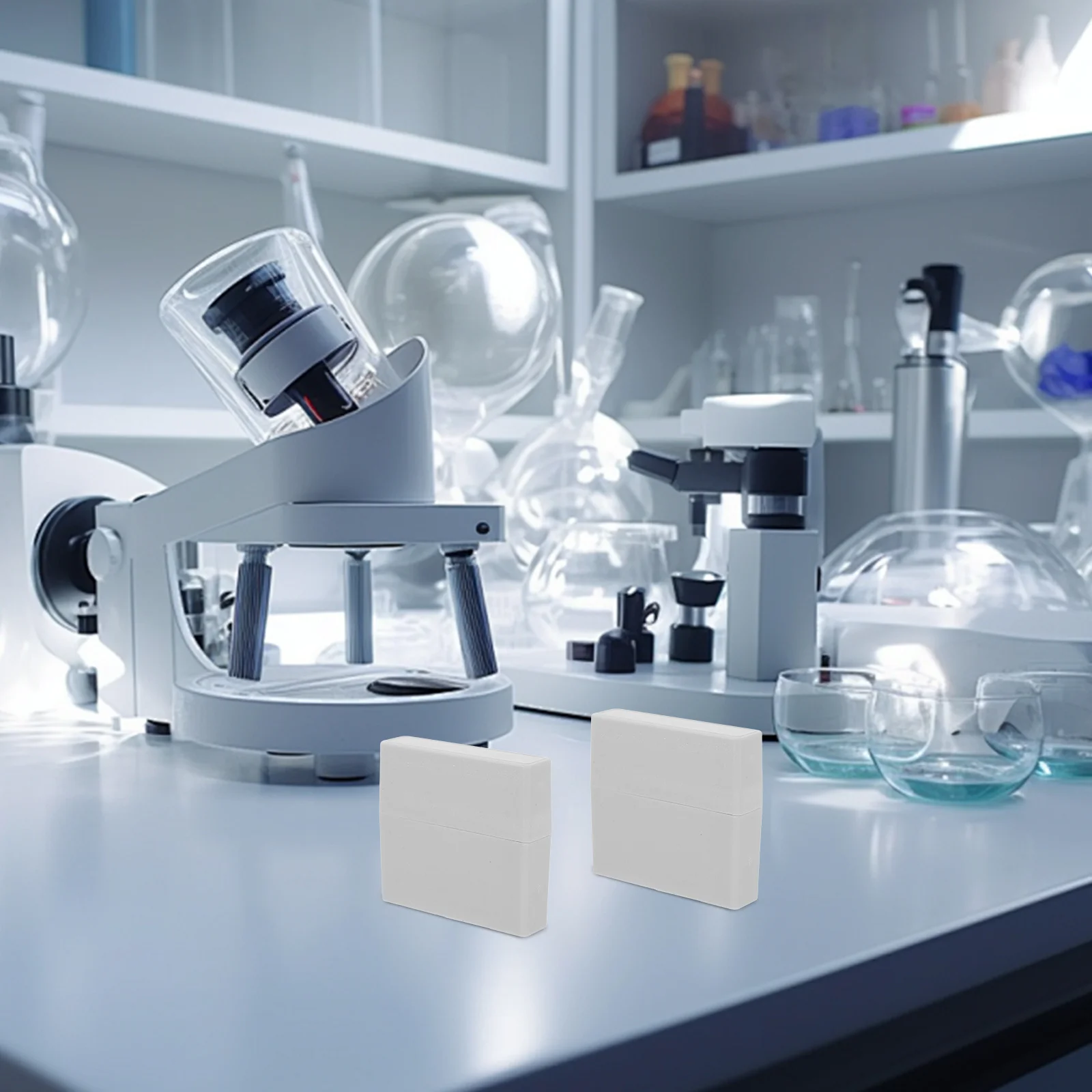 

2pcs Cryogenic Container With Compartments Temperature Resistant For Sample Management Microcentrifuge Tube Freezer
