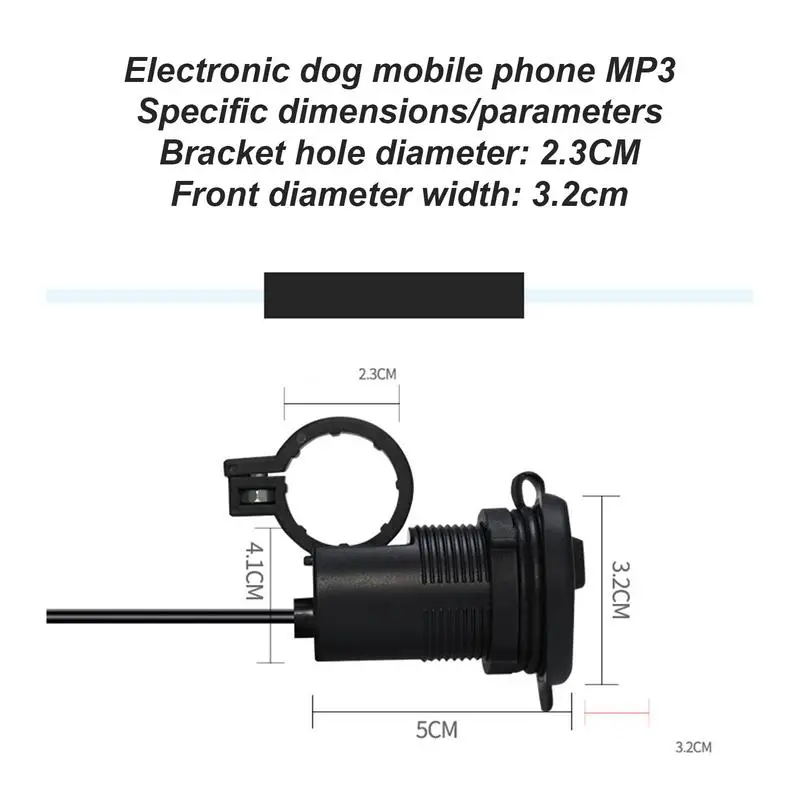 12 فولت دراجة نارية USB شاحن سيارة مع التبديل 1.5A إخراج مستقر معدات الشحن سكوتر تعديل موتو شاحن الهاتف المحمول