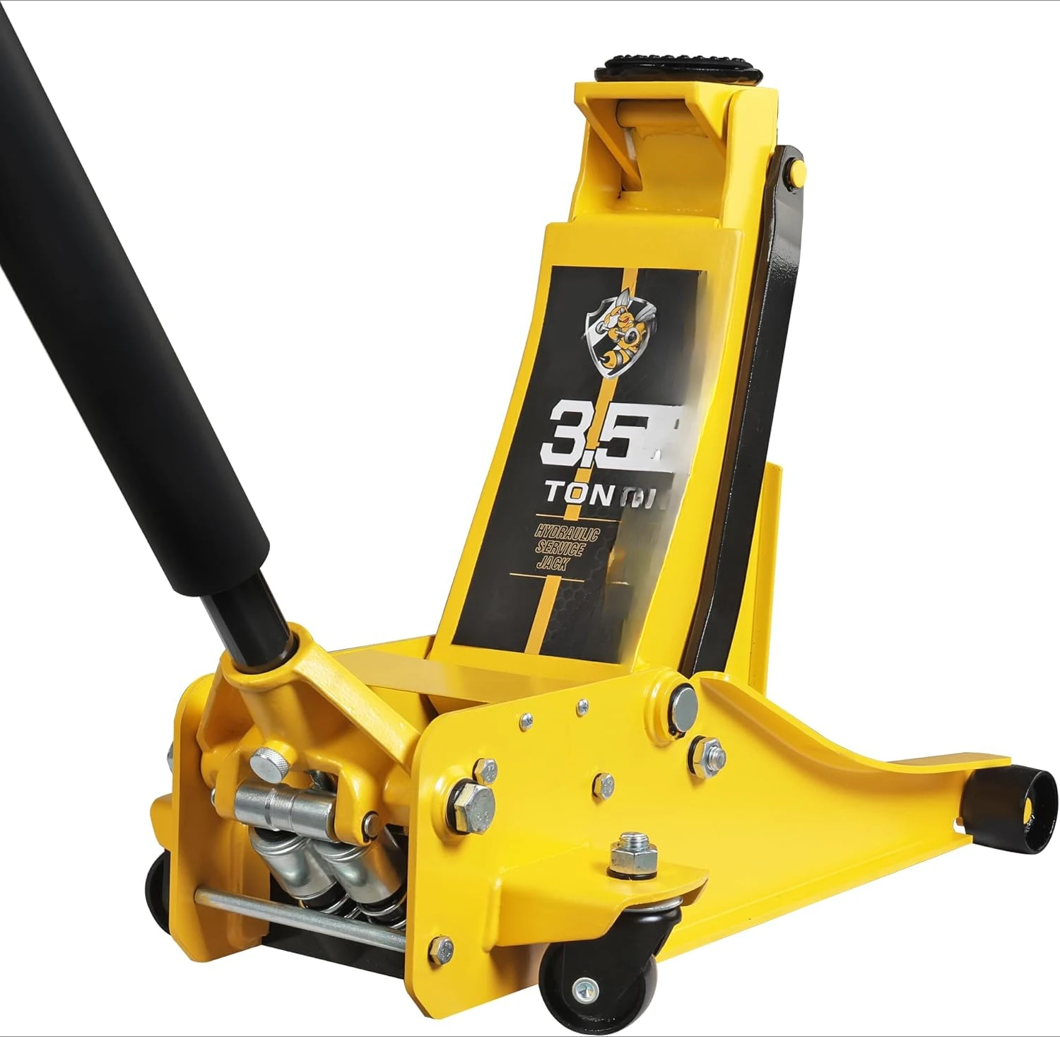 3.5 Ton Low Profile Floor Jack Quickly Lift Hydraulic Car Jack with Dual Pumps, 7700 lb Capacity