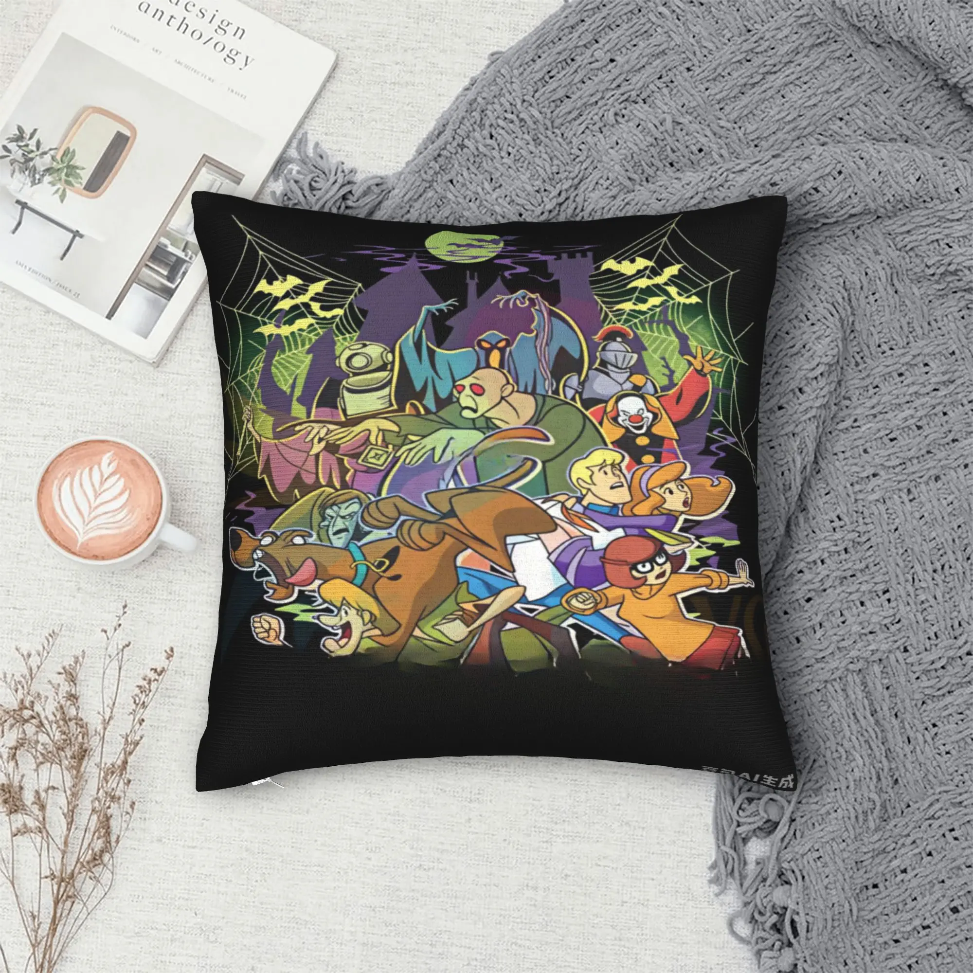 S-scooby doos  Pillow Case  Custom Pillow Cover For Wedding Party Home Decor Vintage Pillowcases