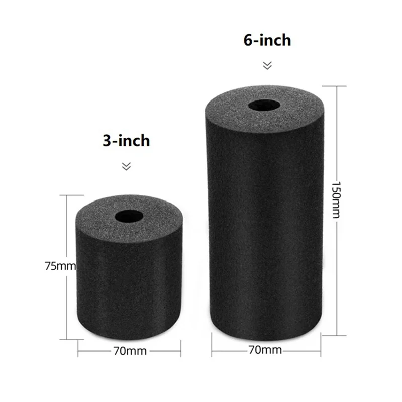AB45 6인치 휴대용 핸드헬드 접착 롤러 목공용 페인팅 도구 배럴에 적합