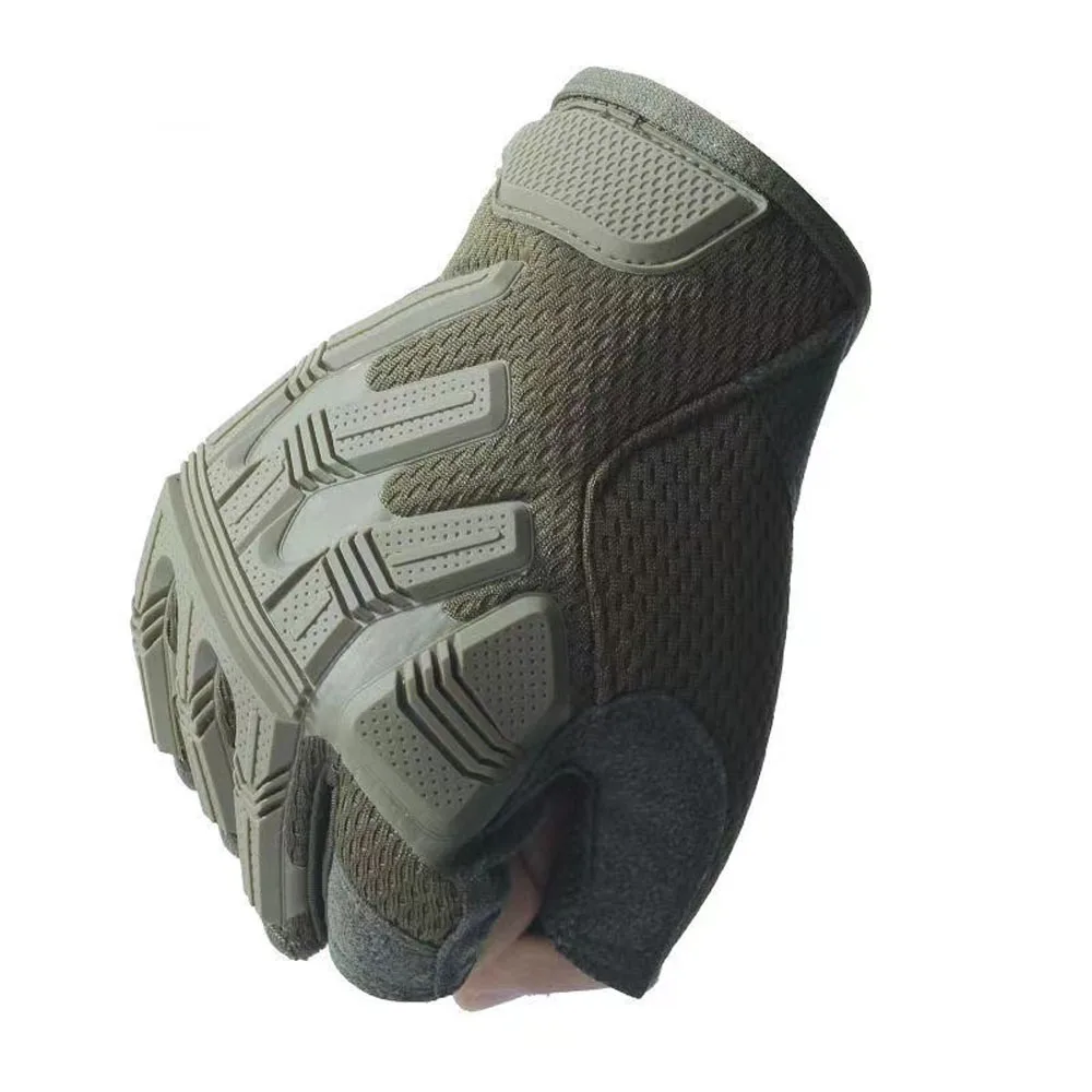 Tactical Fingerless Gloves men Outdoor Half Fingered Gloves Airsoft Hunting Combat Riding Hiking shooting Half Fingered Glove