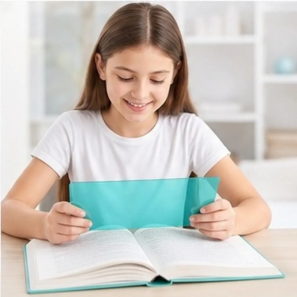 7Sheets Dyslexia Reading Supports Colored Overlays 7 Colors for Visual Stress Classroom Reading Assistance Tools