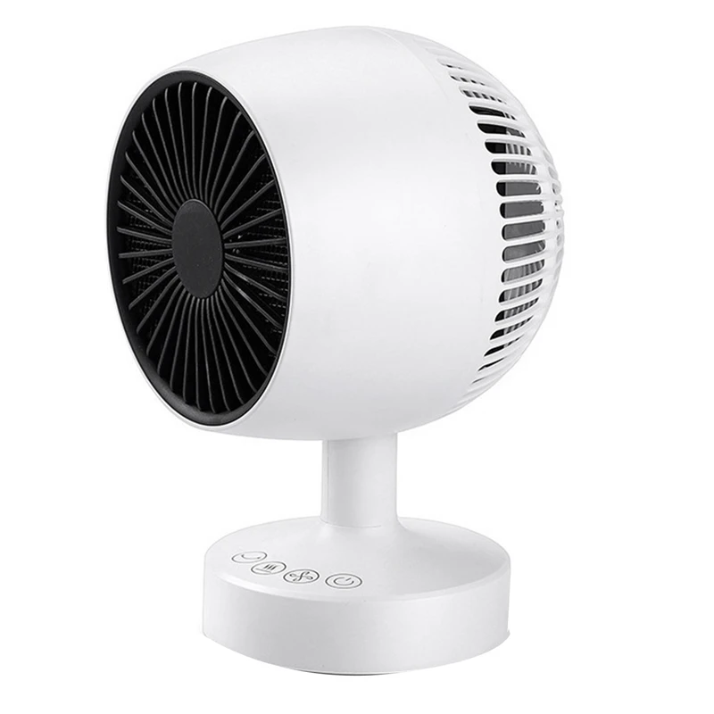 Mini Heater,Space Heater,500W Desk Heater For Office,160° Lateral Auto Oscillating3 Gears Adjustable,PTC EU Plug Durable