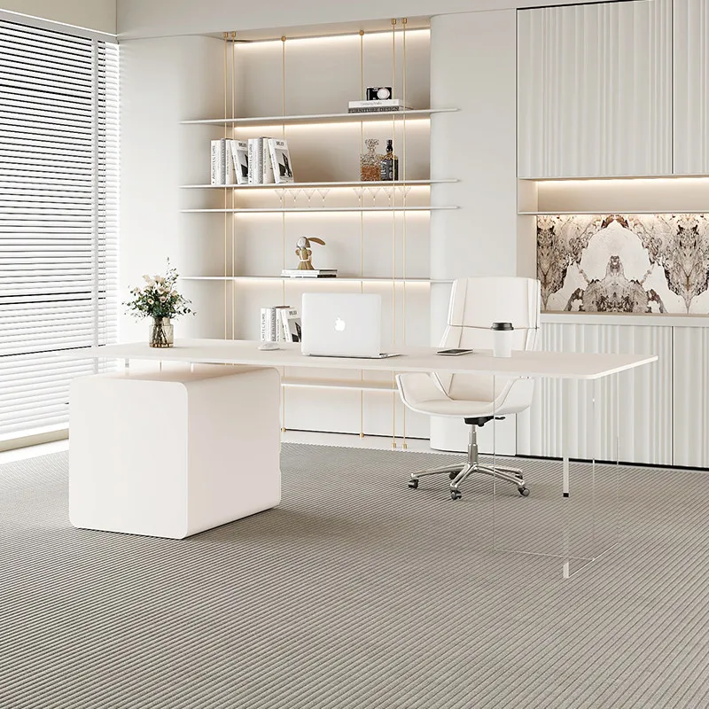 Granite Slab Office Desks Small-sized Beauty Office Desks Salon Modern Nice Office Furniture Scrivanie Per Ufficio ZY40BGZ