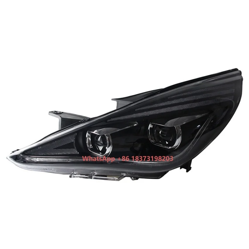 

Suitable for 11-15 Hyundai 8th Generation Sonata Headlights Modified Dual Lens Xenon Lamps LED Daytime Running Lights Headlights