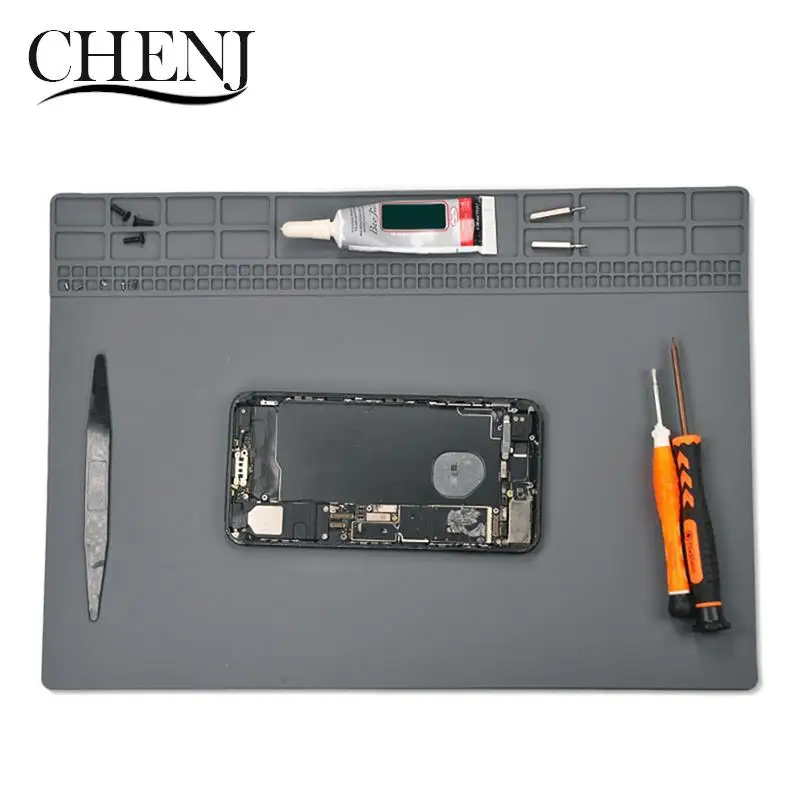 Electronics Repair Mat Heat Insulation Repair Pad Soldering Work Station Mat Maintenance Plat