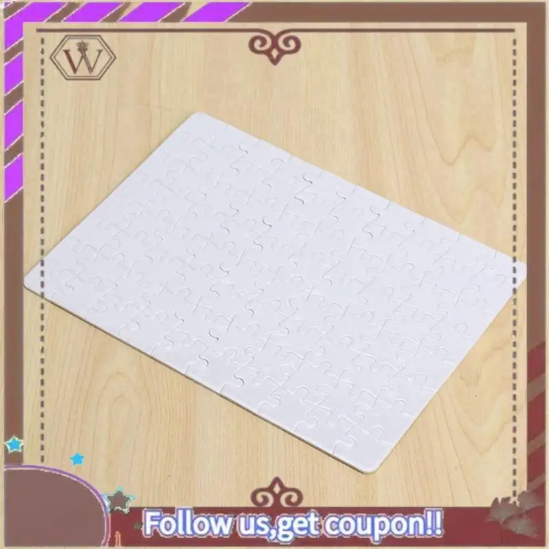 أحدث التسامي لغز فارغ 30 قطعة/الوحدة لتقوم بها بنفسك الحرفية A5 بازل قطع لنقل الحبر التسامي