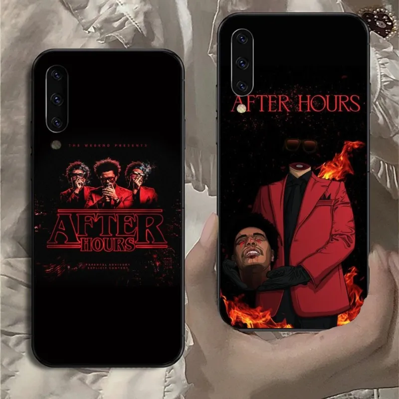 Weekend After Hours Cell Phone Case for Samsung Note 9 10 20 Plus Pro Ultra J6 J5 J7 J8 Black Soft Phone Cover Funda