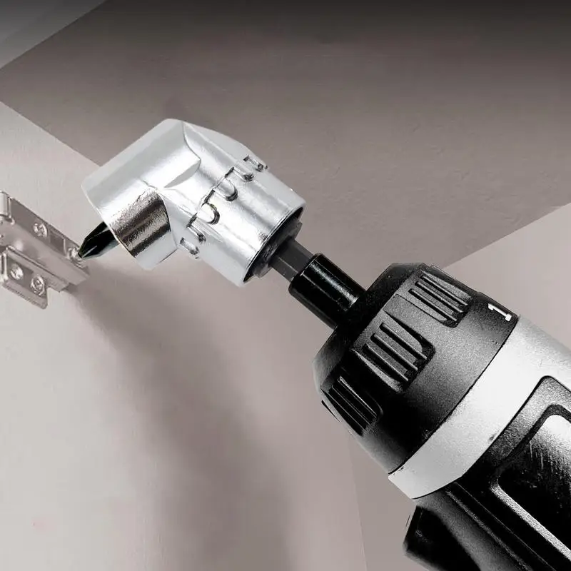 

Angle Drill Adapter Bit Attachment Bendable 105 Degree Angled Drill Adapter For Tight Spaces Carpenters Power Screwdriver