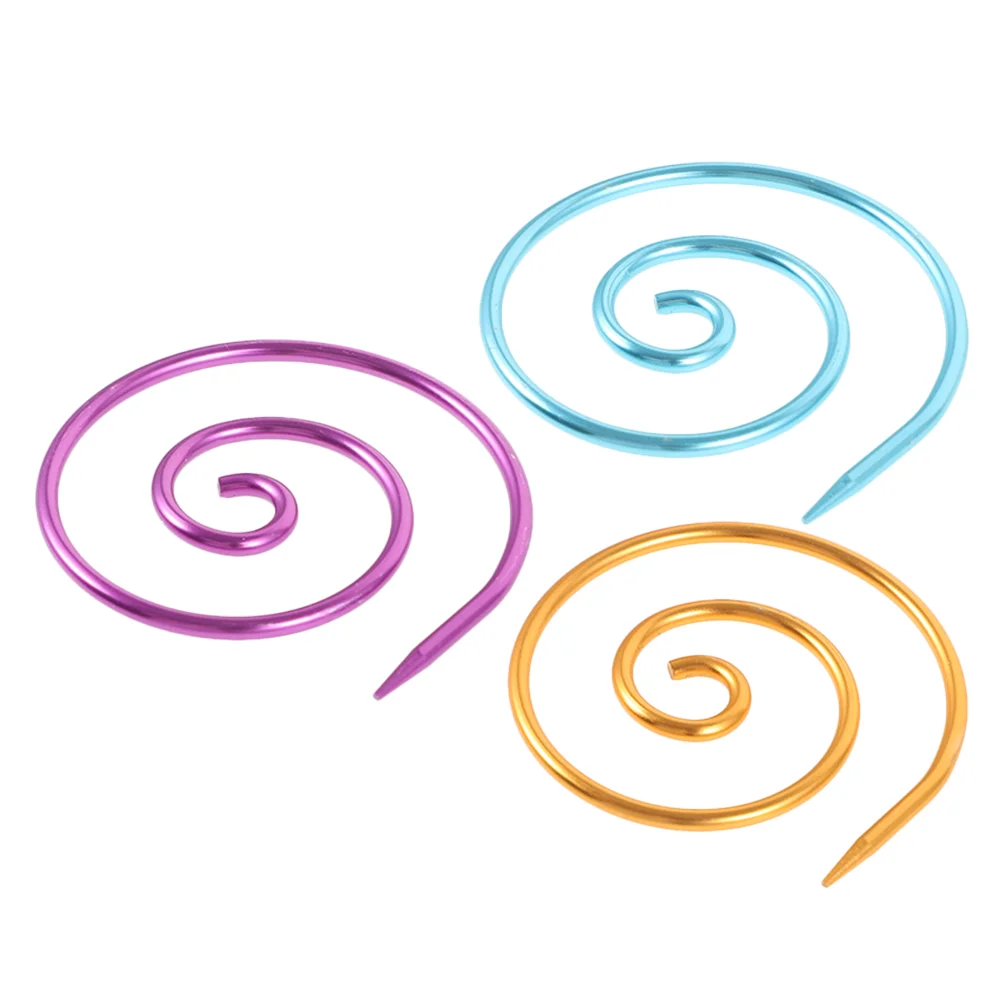 

3 Pcs Knitting Needle Bead Threading Needles Cable for Beading Spinner Sewing Tools