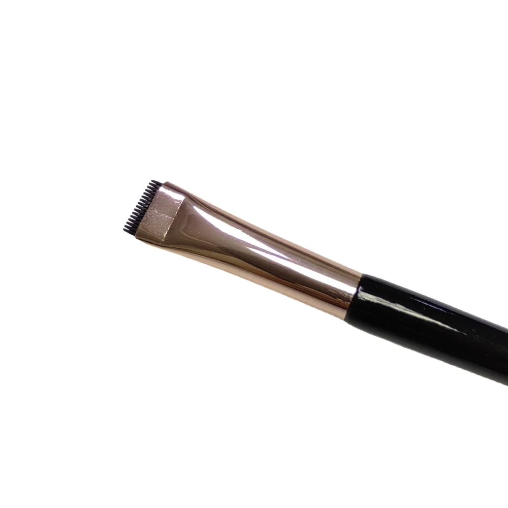 Reusable Black Color Tip Eyebrow Lamination Brushes comb Wooden Glue Balm Lash Lift  Tools Private Label Available