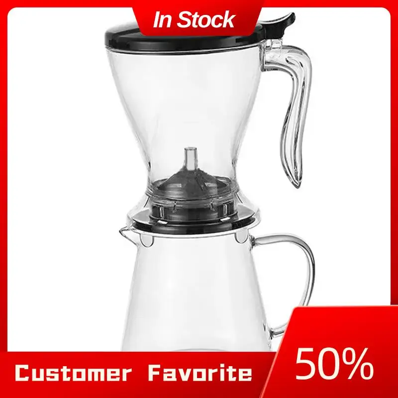 

Top Sale Large-Capacity Coffee Filter Cup With Lid - Hand Brew Drip Coffee & Tea Infuser, Espresso Pot, Ideal For Ice Drinks