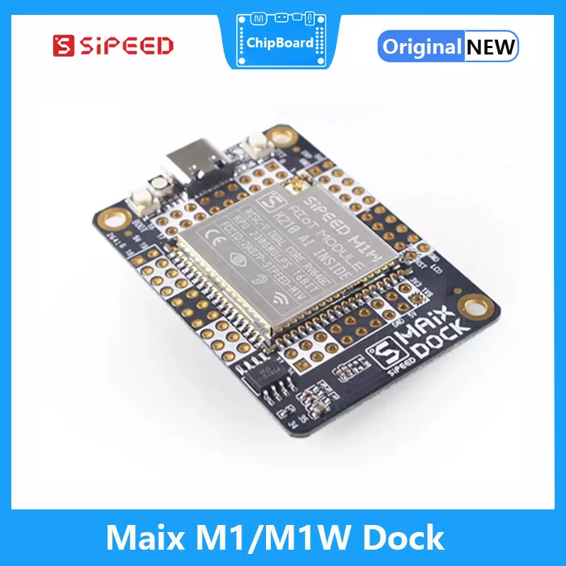 

Sipeed Maix Dock Kit K210 AI+ loT with GC0328 Camera and 2.4-Inch Screen esp8285