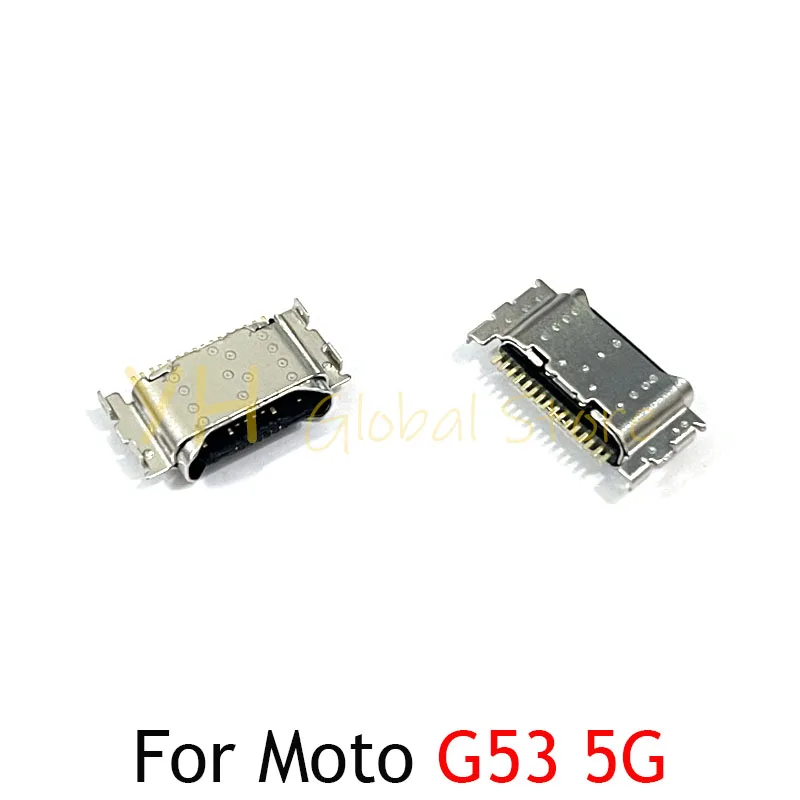 20PCS For Motorola Moto G72 G13 G23 G22 G32 G42 G62 G53 5G E13 E22 E20 E30 E40 E32 E32S USB Charging Port Dock Connector Socket