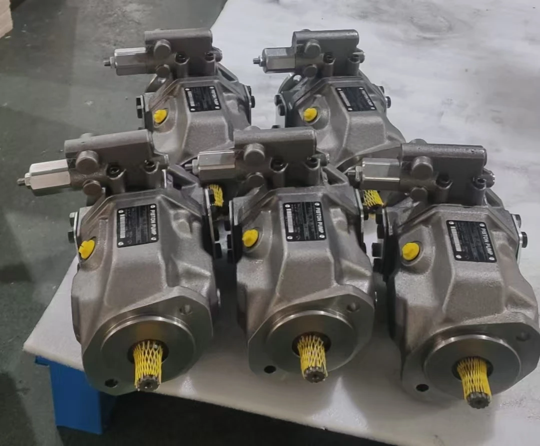 Pompa Piston Aksial Seri A10FM R902490715 A10FM58 /52R-VCC10N002 Pompa Piston Hidrolik A10FM37/52W-VCC10N000D