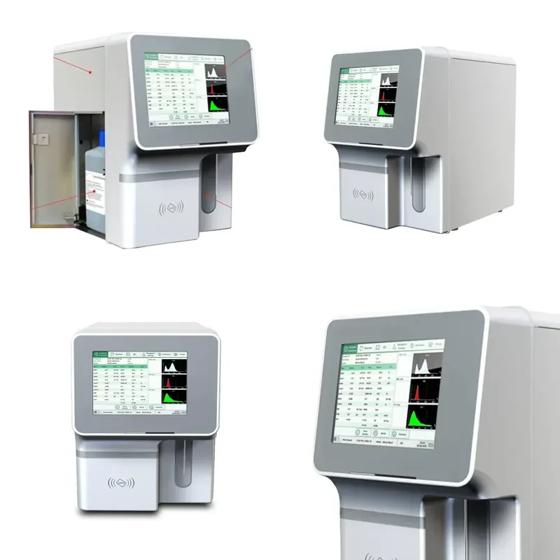 3-Part Blood Analyzer Blood Testing Equipment Blood Analysis System Clinical Analyzer for Laboratory Use