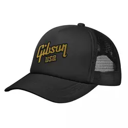 Guitar Logo Music Legends Of Ton Trucker Hat Adult Casual Gibsons Hat Trucker Hat Golf Hats Breathable Mesh Baseball Caps Summer