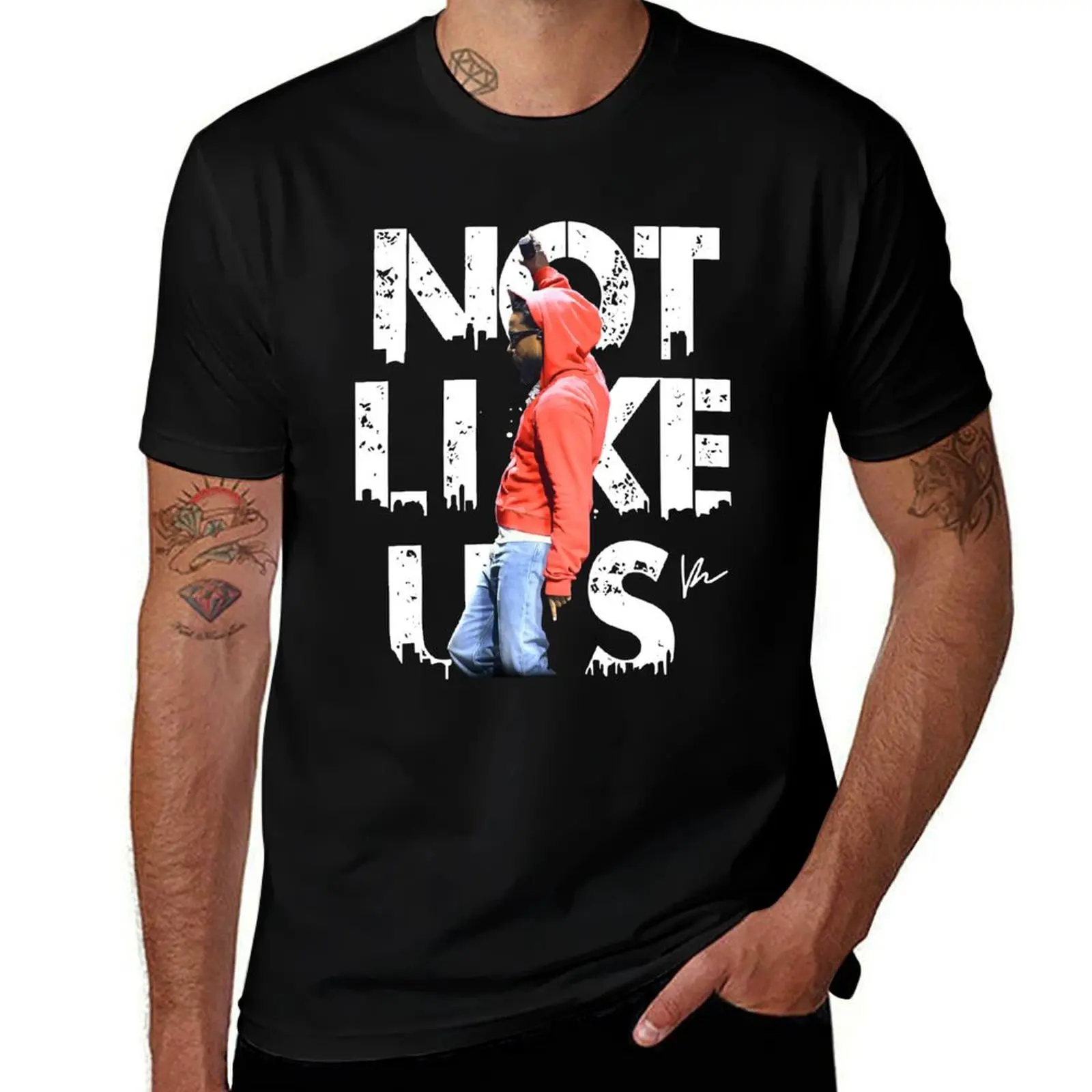 

They Not Like Us Kendrick Lamar Vintage T-Shirt Man t-shirt anime tshirt custom shirt quick-drying black t shirts for men